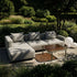 Mollis Coffee Table in olijfgroen van sackit buiten gestyled