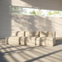 Soft Sofa Indoor - 3 Seater Open