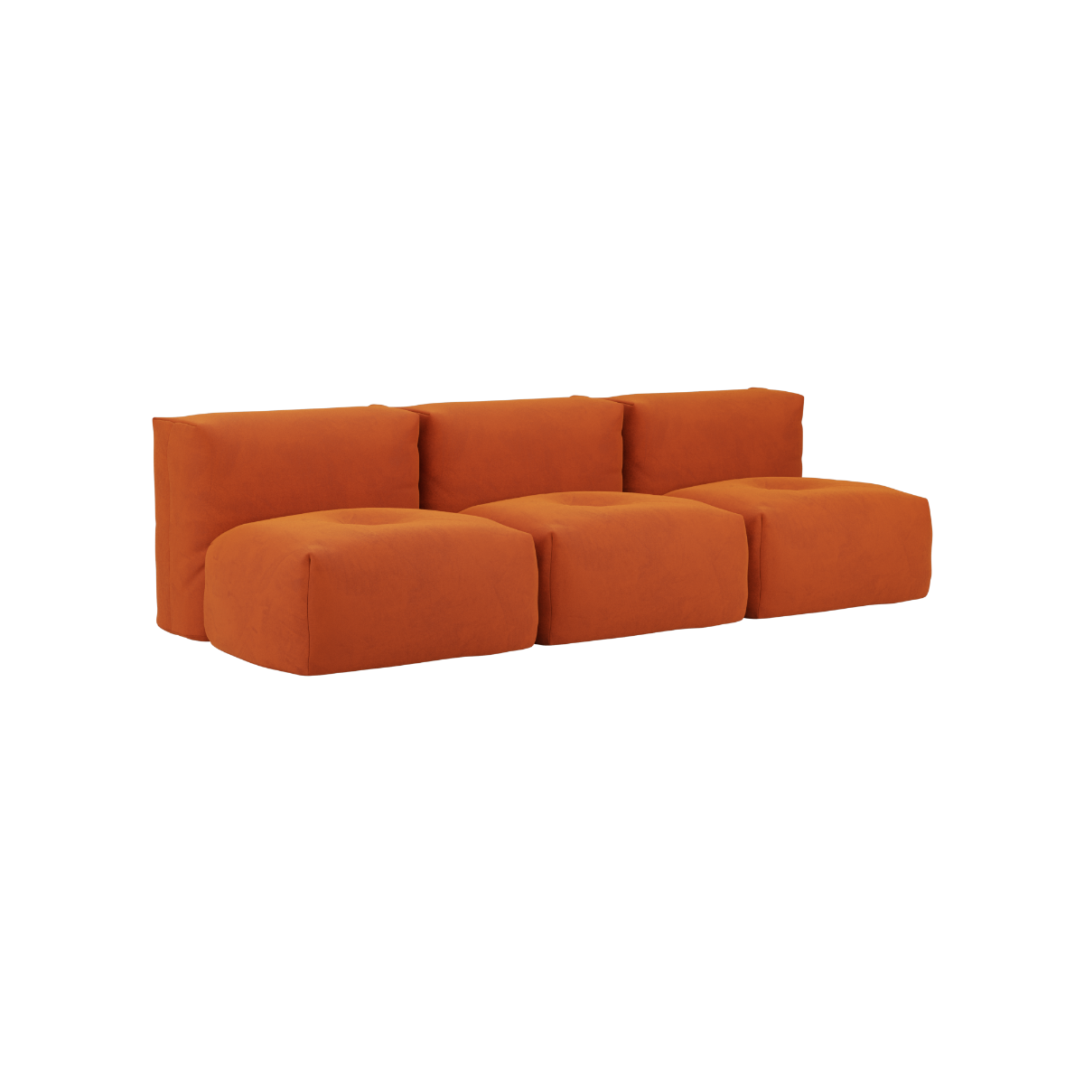 Soft Sofa Indoor - 3 Seater Open
