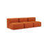 Soft Sofa Indoor - 3 Seater Open