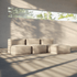 Soft Sofa Indoor - 3 Seater Open