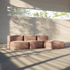 Soft Sofa Indoor - 3 Seater Open