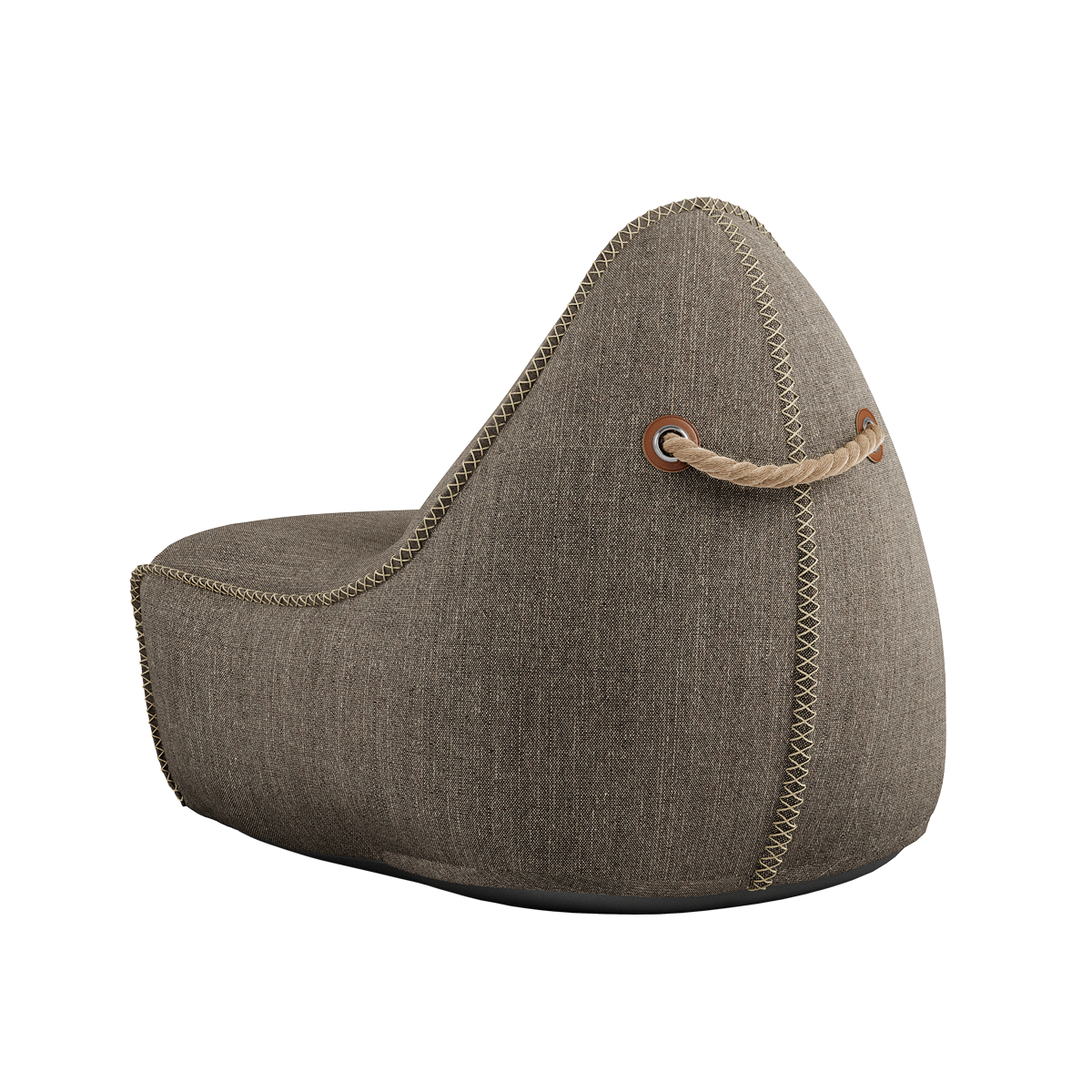 Cobana Lounge Chair & Pouf