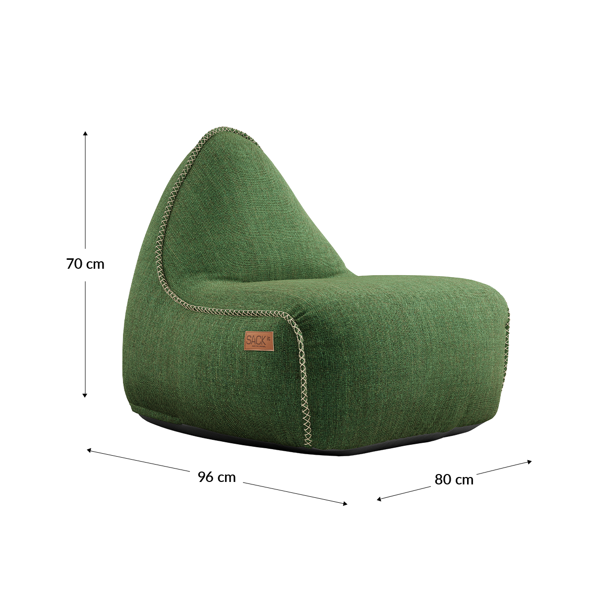 Cobana Lounge Chair & Pouf
