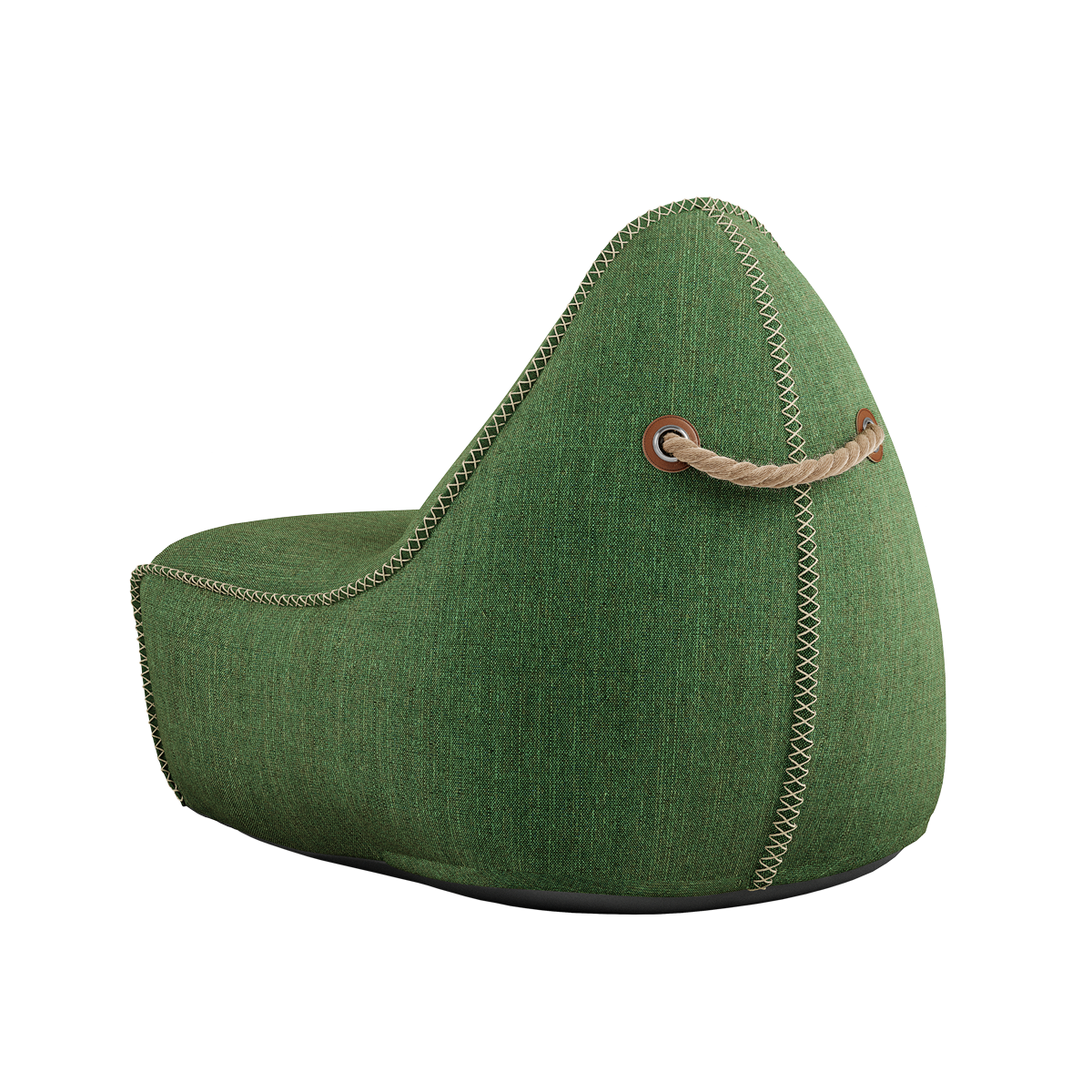 Cobana Lounge Chair & Pouf