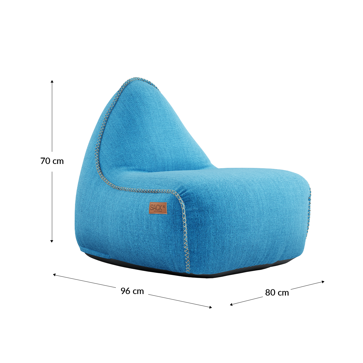 Cobana Lounge Chair & Pouf