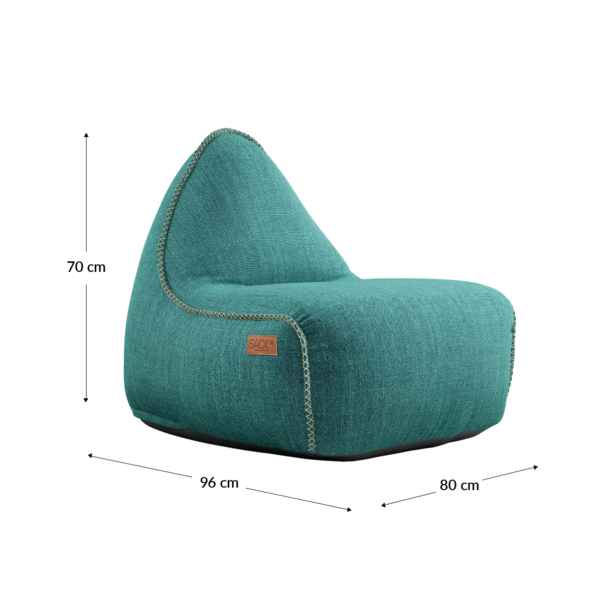 Cobana Lounge Chair & Pouf