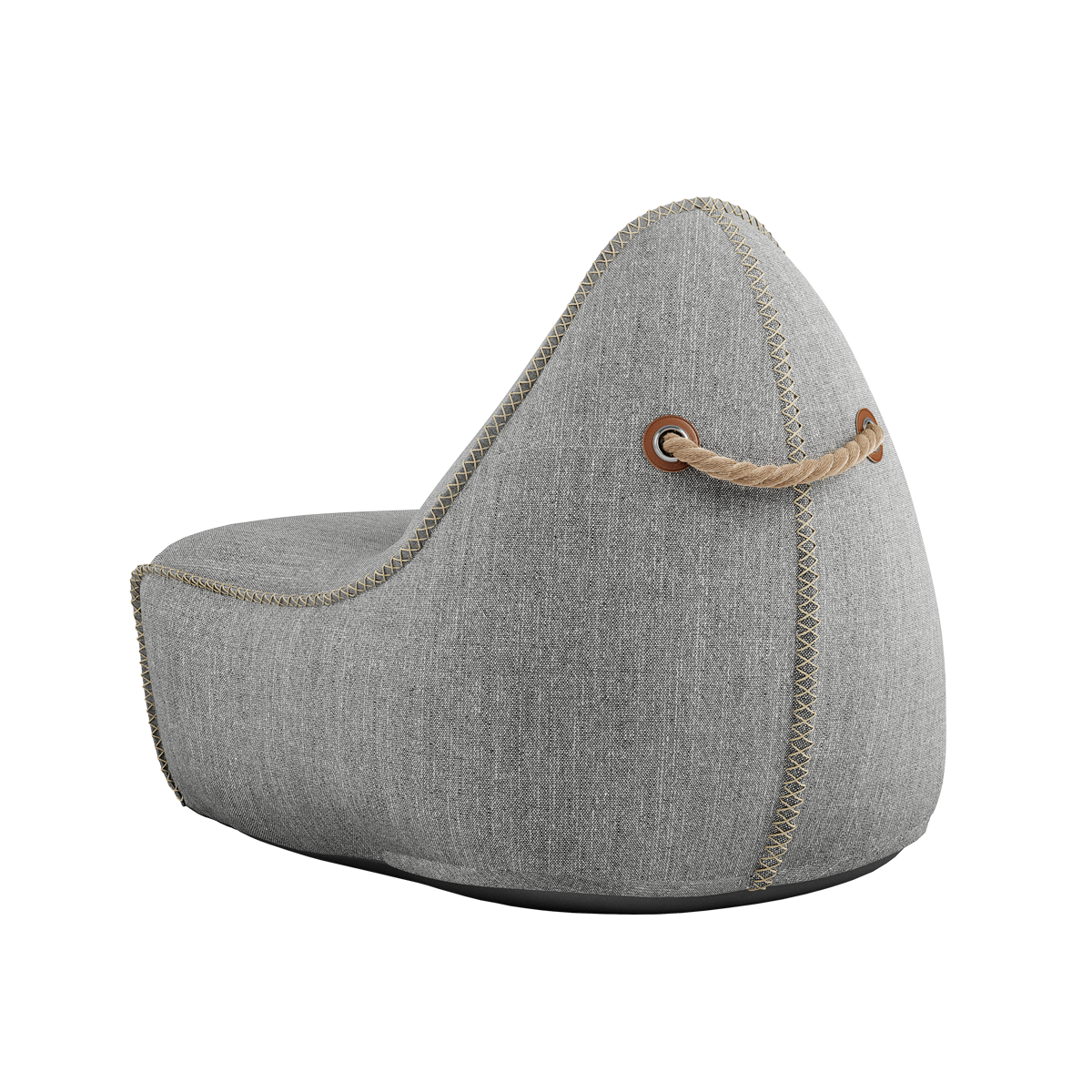 Cobana Lounge Chair & Pouf