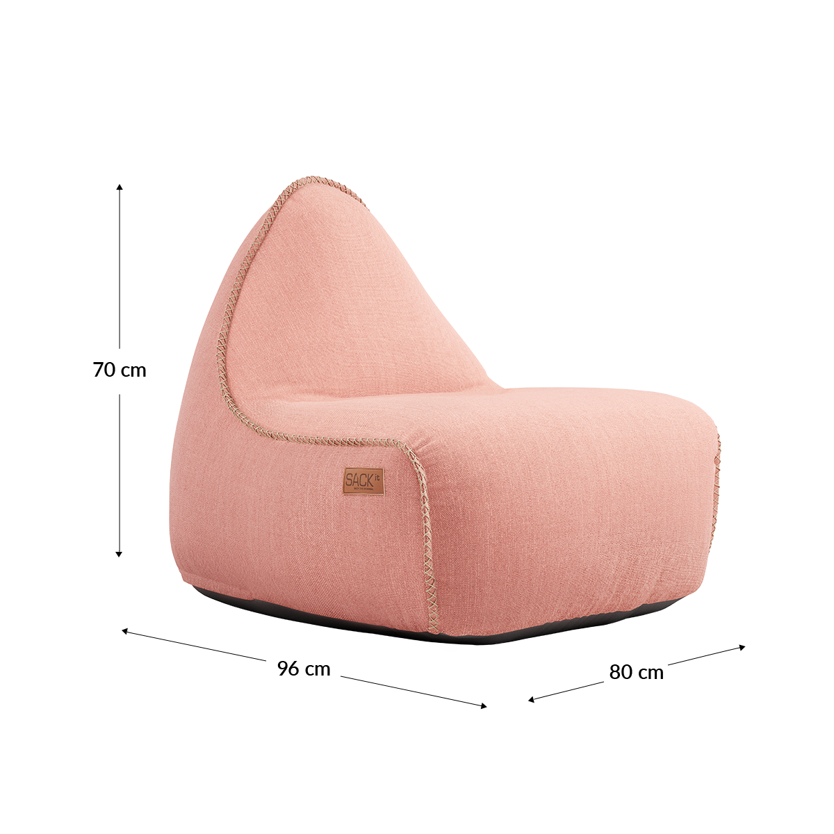 Cobana Lounge Chair & Pouf