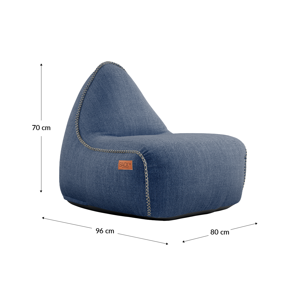 Cobana Lounge Chair & Pouf