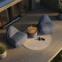 Cobana Lounge Chair & Pouf