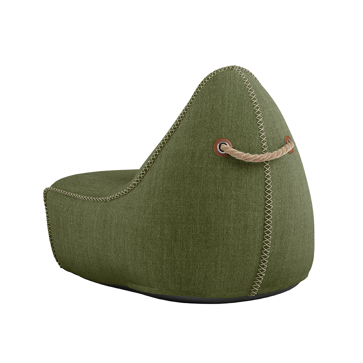Cobana Lounge Chair & Pouf