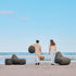 Cobana Lounge Chair & Pouf