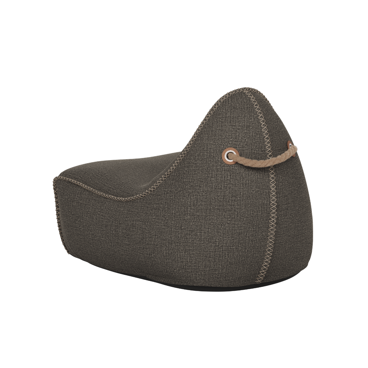 Cobana Lounge Chair & Pouf