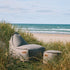 Cobana Lounge Chair & Pouf