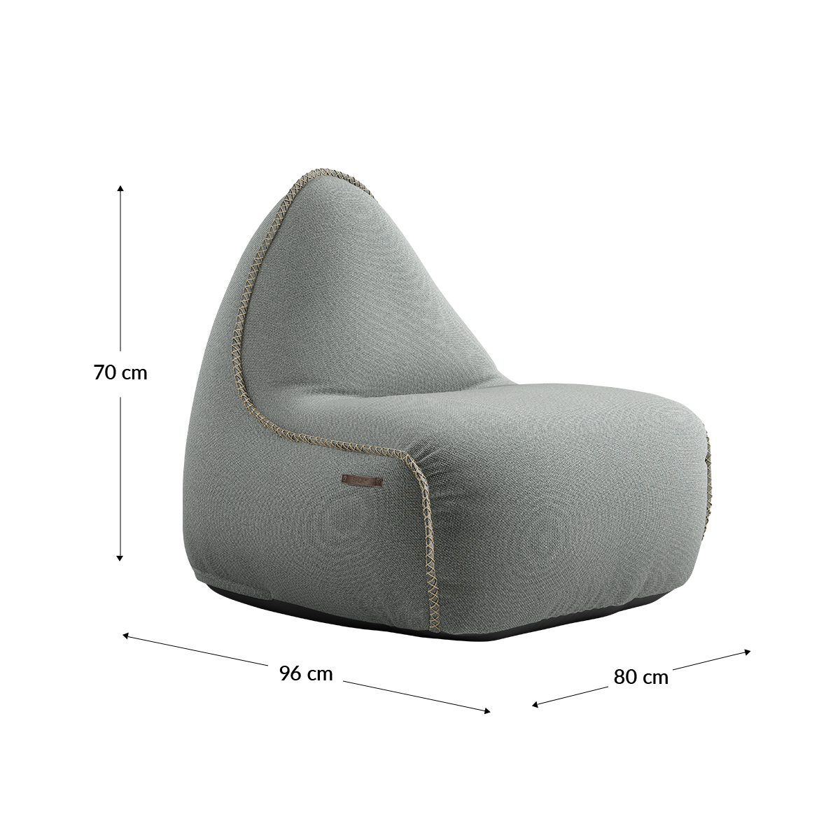 Cura Lounge Chair & Pouf
