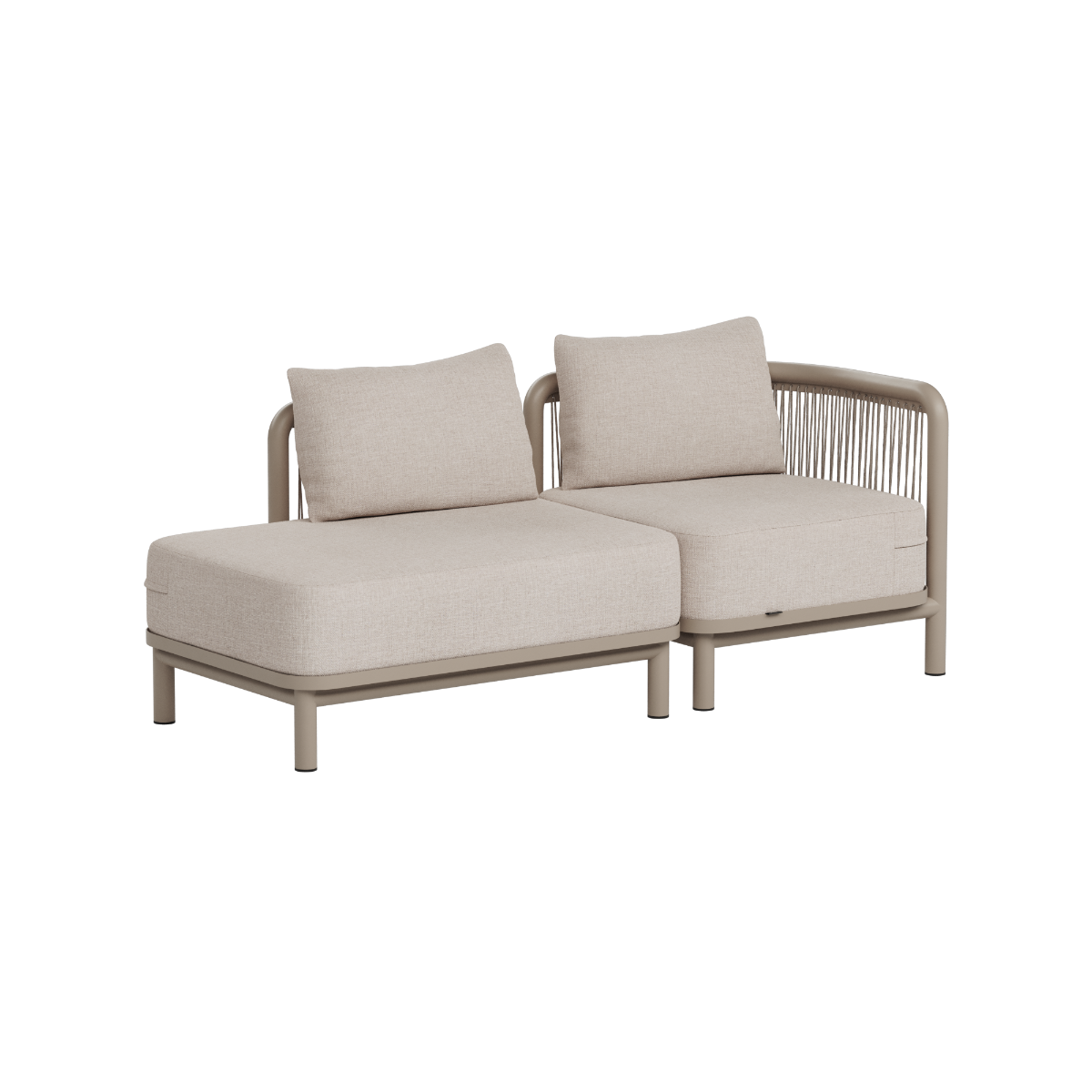 Kirra Lounge Sofa - 2 seater w/ open end