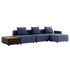 Cobana Lounge Sofa - 3 seater w/ Patio Storage Table
