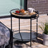 Patio Serving Table w/ Patio Serving Tray